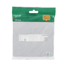 Placa 4X4 2 Módulos Gamma Silver Orion Schneider