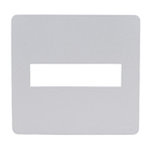 Placa 4X4 2 Módulos Gamma Silver Orion Schneider