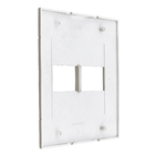 Placa 4X4 2 Módulos Separados Olimpia Decor Schneider