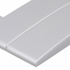 Placa 4X4 2 Módulos Separados Prata Artico Decor Schneider