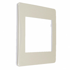 Placa 4X4 6 Módulos Branco Aluminio Aurora Gold Orion Schneider