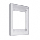 Placa 4X4 6 Módulos Gamma Silver Orion Schneider