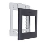 Placa 4x4 6Módulo(s) DIST com Suporte Inova Pro Class Black Piano Alumbra