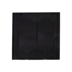 PLACA 4X4 - CEGA (ACRÍLIC PRETO) - LX