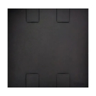 Placa 4x4 Cega Caprice Pluzie Preta