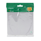 Placa 4X4 Cega Gamma Silver Orion Schneider