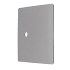 Placa 4X4 com Furo Aço Novara Dicompel