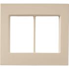 Placa 6 Postos 4x4 Tramontina Izyflat Prata Pérola