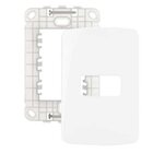 Placa + Suporte Horizontal 4x2 1 Posto - Margirius