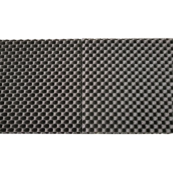 Placa Acústica Caixa De Ovo 50cm X 50cm X 2cm Antichamas Kit