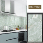 Placa Adesiva De Parede 30x60cm 3d Autocolante Mármore Branco