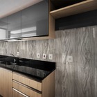 Placa Adesiva Flexível Para Parede Madeira Nogueira Maciça Ac