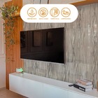 Placa Adesiva Flexível Para Parede Madeira Nogueira Maciça Ac