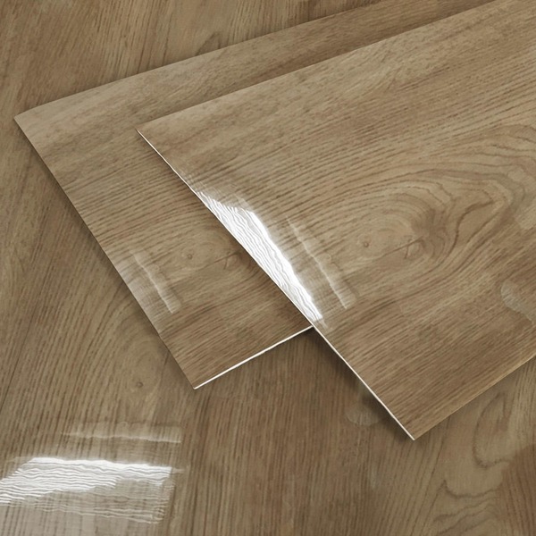 Placa Adesiva Flexível Para Parede Madeira Tauari 30x60cm