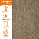 Placa Adesiva Flexível Para Parede Madeira Tauari 30x60cm