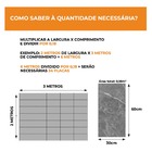 Placa Adesiva Flexível Para Parede Mármore Monet Cinza 30x60cm