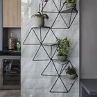 Placa Adesiva Flexível Para Parede Pedra Água Marinha 30x60cm