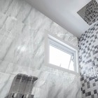 Placa Adesiva Flexível Para Parede Pedra Água Marinha 30x60cm