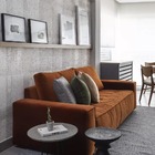 Placa Adesiva Flexível Para Parede Quartzo Nougat 30x60cm