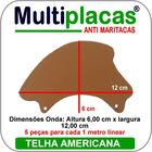 Placa Anti Maritacas Individual Americana - Kit 77 Metros