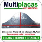 Placa Anti Maritacas Individual Eternit E Brasilit 11 Metro(s)
