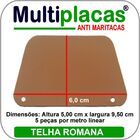 Placa Anti Maritacas Individual Romana - Kit 84 Metros