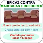 Placa Anti Maritacas Individual Romana - Kit 98 Metros