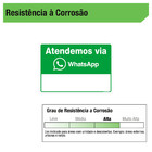 Placa "Atendemos via Whatsapp" 16x23cm
