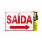 Placa Aviso Saída (e)