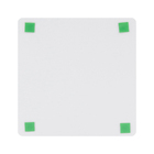 Placa "Banheiro Família" Plástico 15x15cm