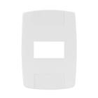 Placa Branca 4x2 1 Módulo Lev - Ilumi