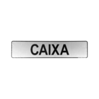 Placa Caixa 25 X 5 - Aluminio
