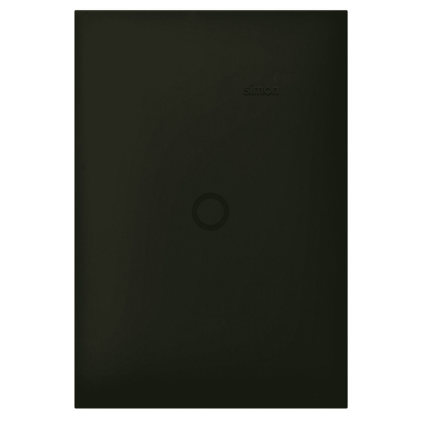 Placa Cega 4X2 Preto Fosco Simon 35