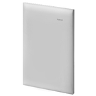 Placa Cega + Suporte 4x2 - Cinza - Pial Plus + / Ppmc039