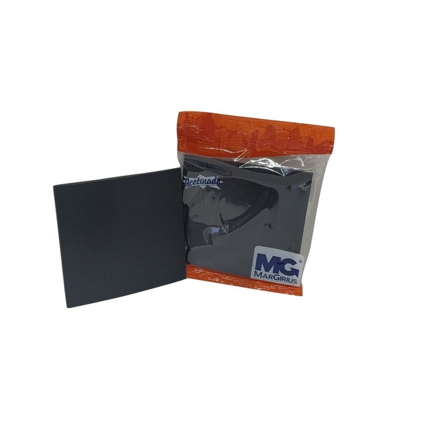Placa Cega Clean Preto Fosco 4x4 Margirius