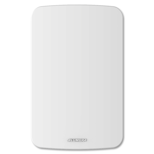 Placa Cega com Suporte 4x2 Branco Gracia Alumbra