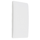 Placa Cega com suporte 4X2 Branco Habitat Fame