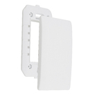 Placa Cega com suporte 4X2 Branco Habitat Fame
