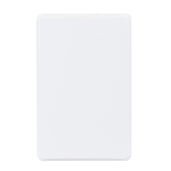 Placa Cega com Suporte 4x2 Branco S19 Simon
