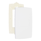 Placa Cega com Suporte 4x2 Branco S30 Simon