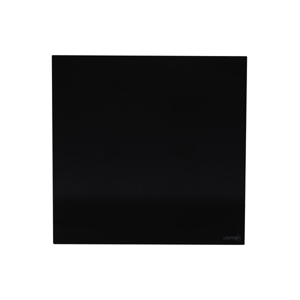 Placa Cega com Suporte 4x4 Preto Fosco Madrid Lexman