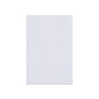 Placa Cega Glass 4x2 Espelho Em Acrilico Branco Lumenx