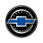 Placa Chevrolet Genuine Redonda