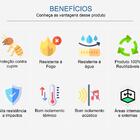 Placa Cimentícia Brasilit 12mm X 1,20m X 2,40m