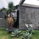 Placa Cimentícia Rústica 90x90 - Toscana Black