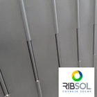Placa Coletor Solar Banho Aço Inox 100x100cm Ribsol