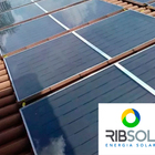 Placa Coletor Solar Banho Aço Inox 100x100cm Ribsol
