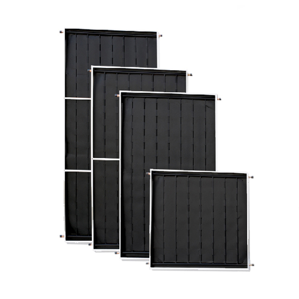 Placa Coletor Solar Em Aço Inox Para Banho 200x100 Ribsol