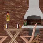 Placa Com Abridor De Garrafa Temático Em Formato De Cerveja 1