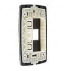 Placa com Suporte 4x2 1 Módulo(s) Alumínio S30 Simon